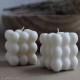 Bubble Candle, (Pack of 2) Natural Premium Soy Wax, Beige, French Vanilla, Aesthetic Candles, Gift Ideas, Candle Décor, Gift for Her, Candle Gift, Gift for Friend, Decorative Candles